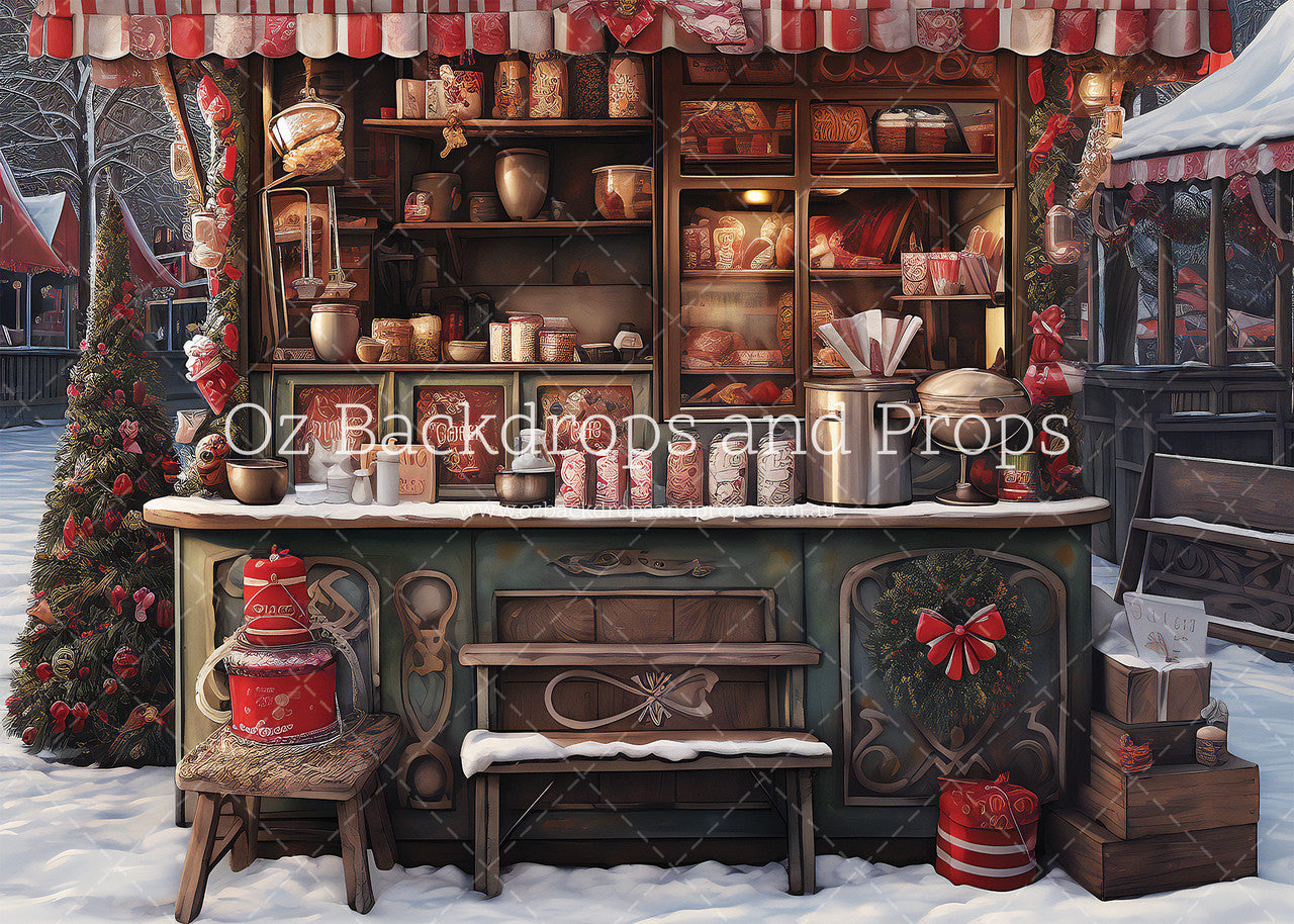 Cocoa Market Stand
