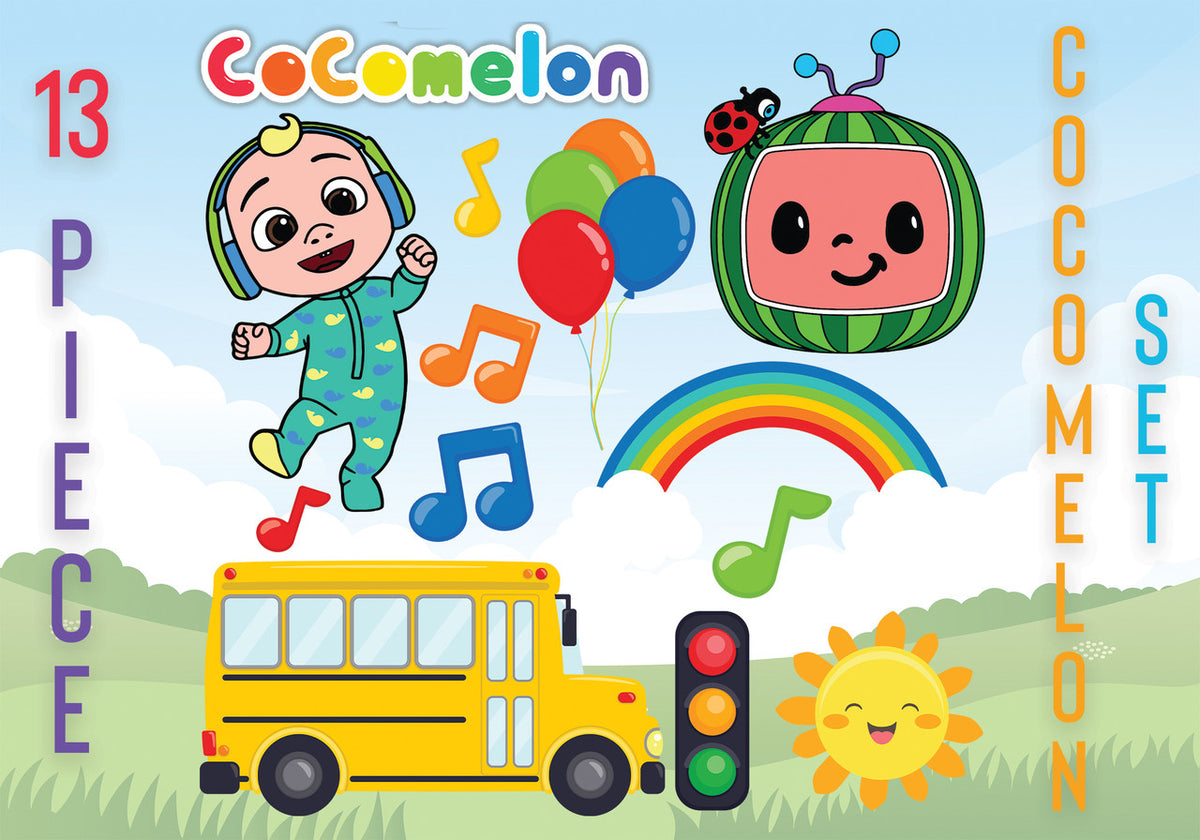 Cocomelon Cutout Set (13 Piece)