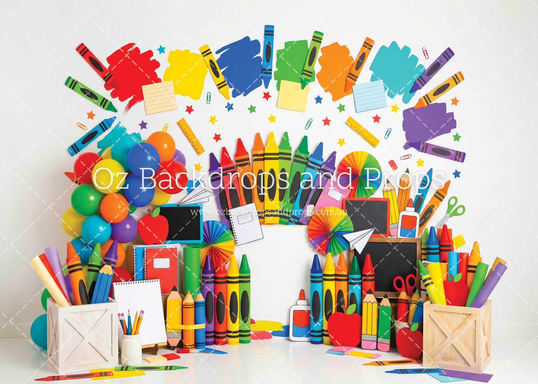 Colourful Crayons