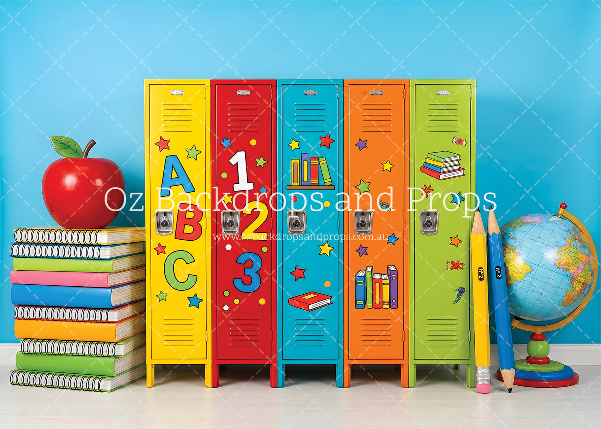 Colourful Lockers