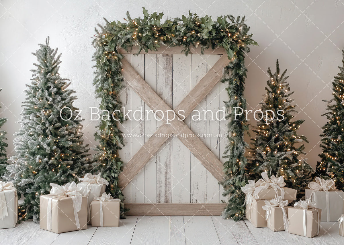 Countryside Christmas Frame - A Tuscan Christmas Dream