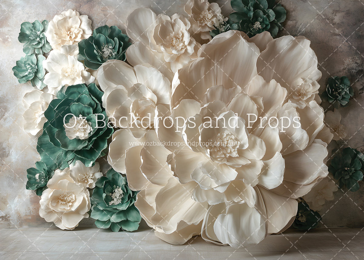 Creamy Sage Petals