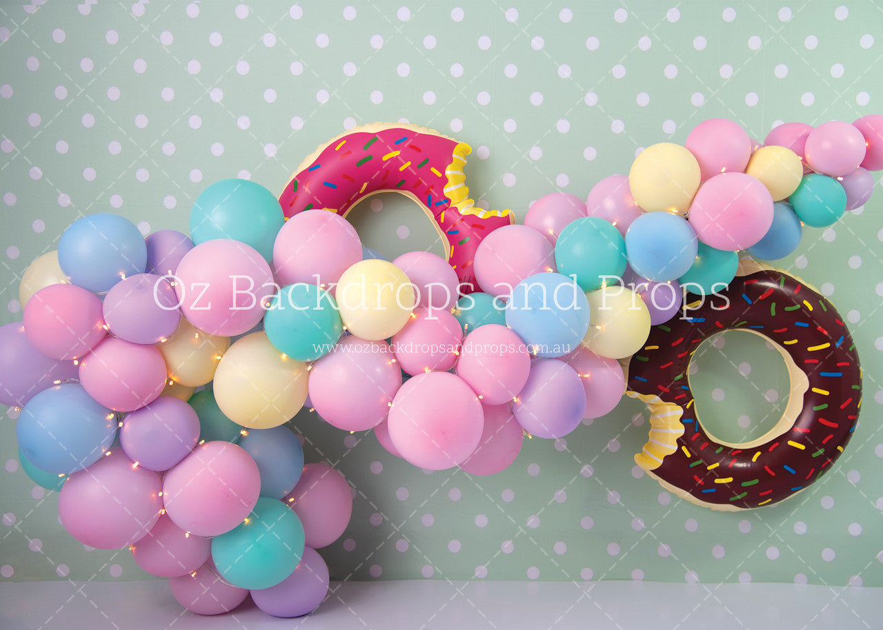 Donut Balloon Wall