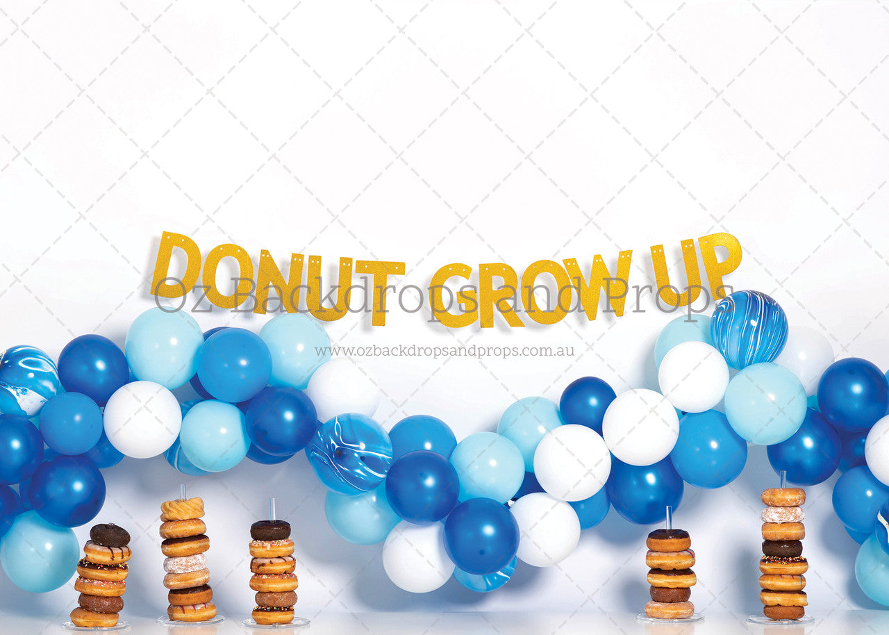 Donut Grow Up Balloons