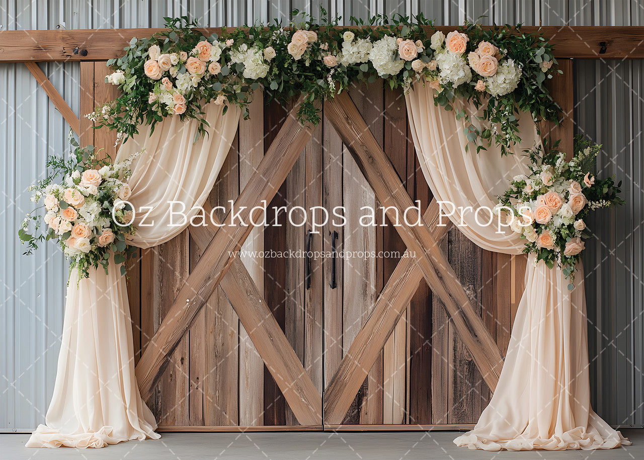 Double Cross Barn Doors