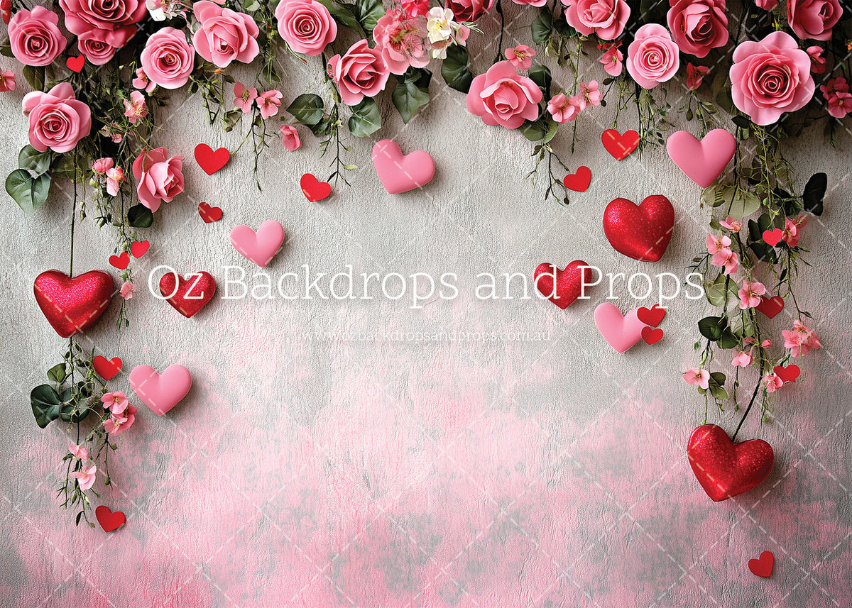 Draping Heart Wall
