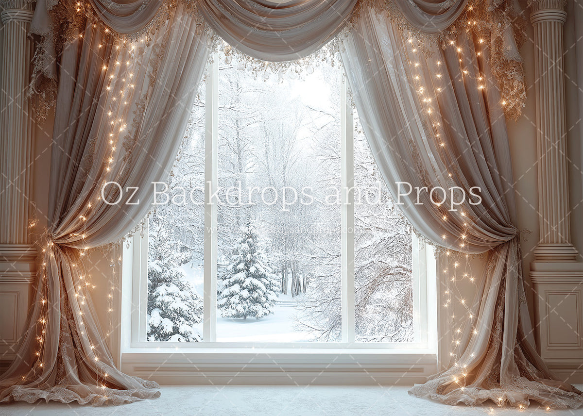 Dusty Pink Curtains