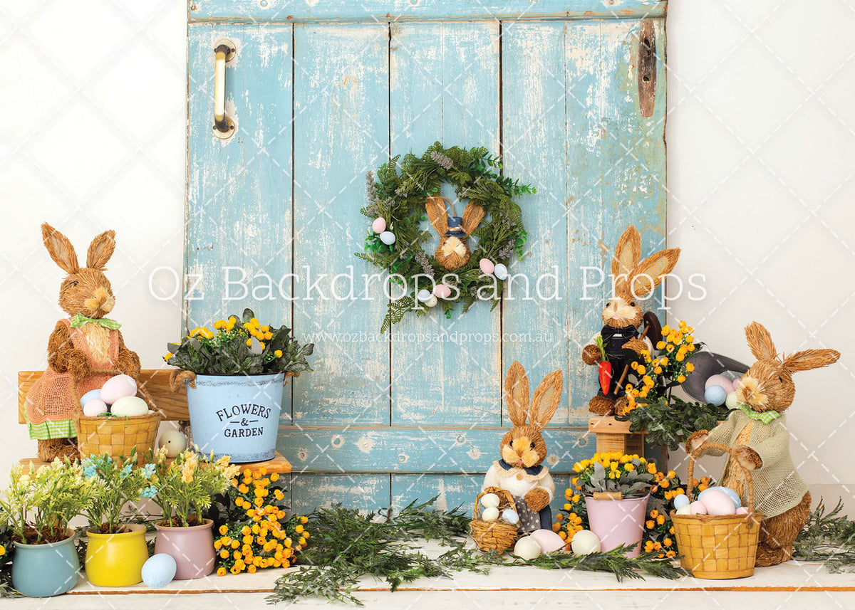 Easter Bunny Door