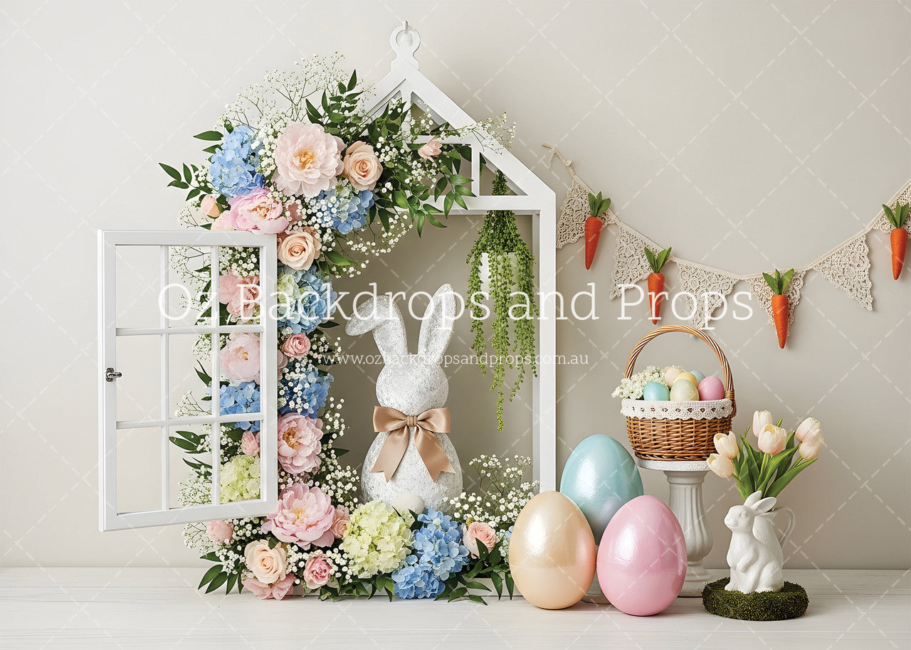 Easter Bunny Glasshouse