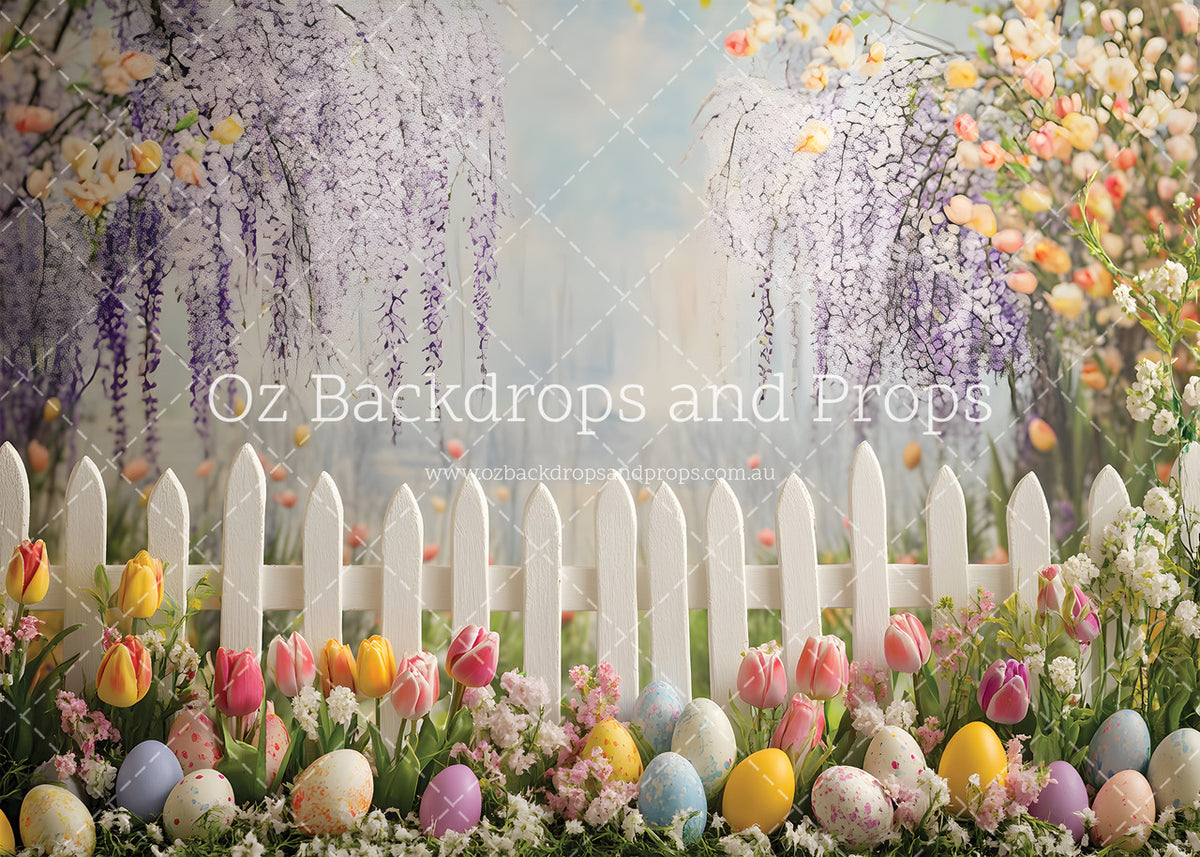 Easter Egg White Picket