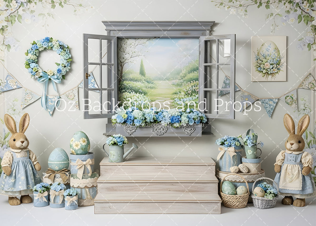 Easter Window Steps