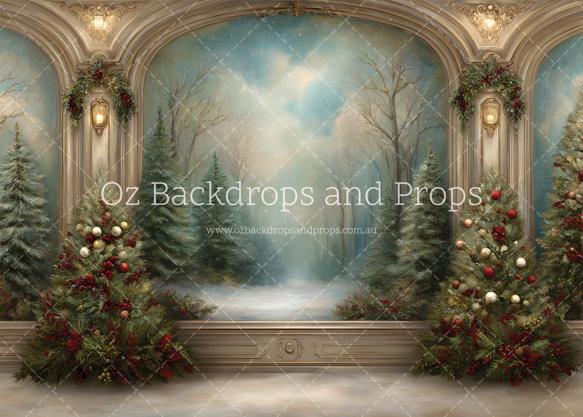 Elegant Christmas Wall