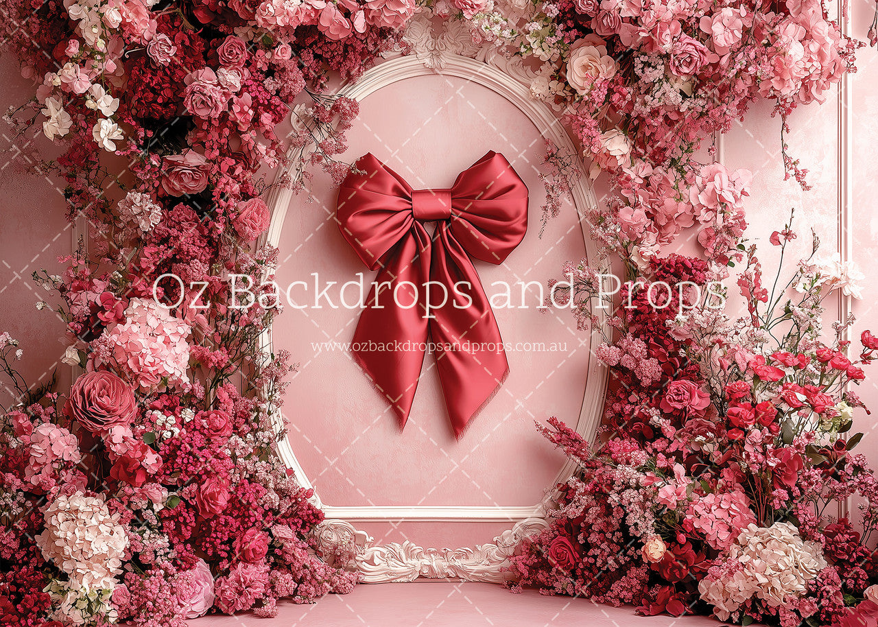 Elegant Red Bow