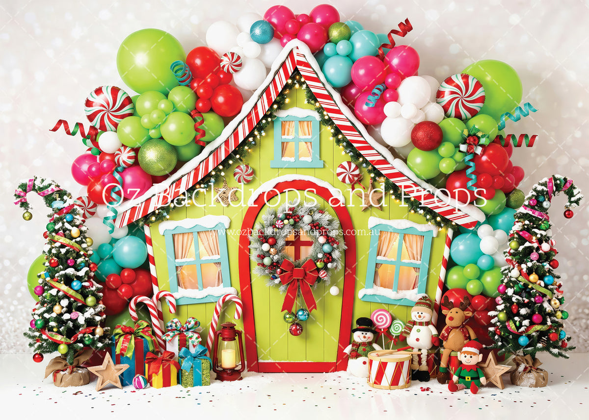 Elf Cottage Balloons