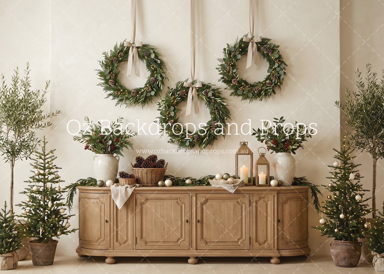 Entry Table Wreaths