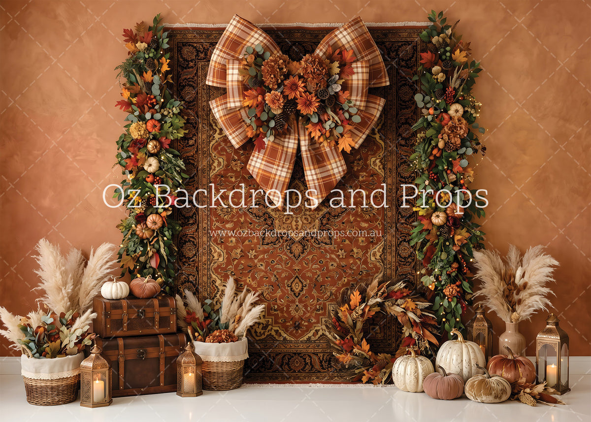 Fall Bow Garland