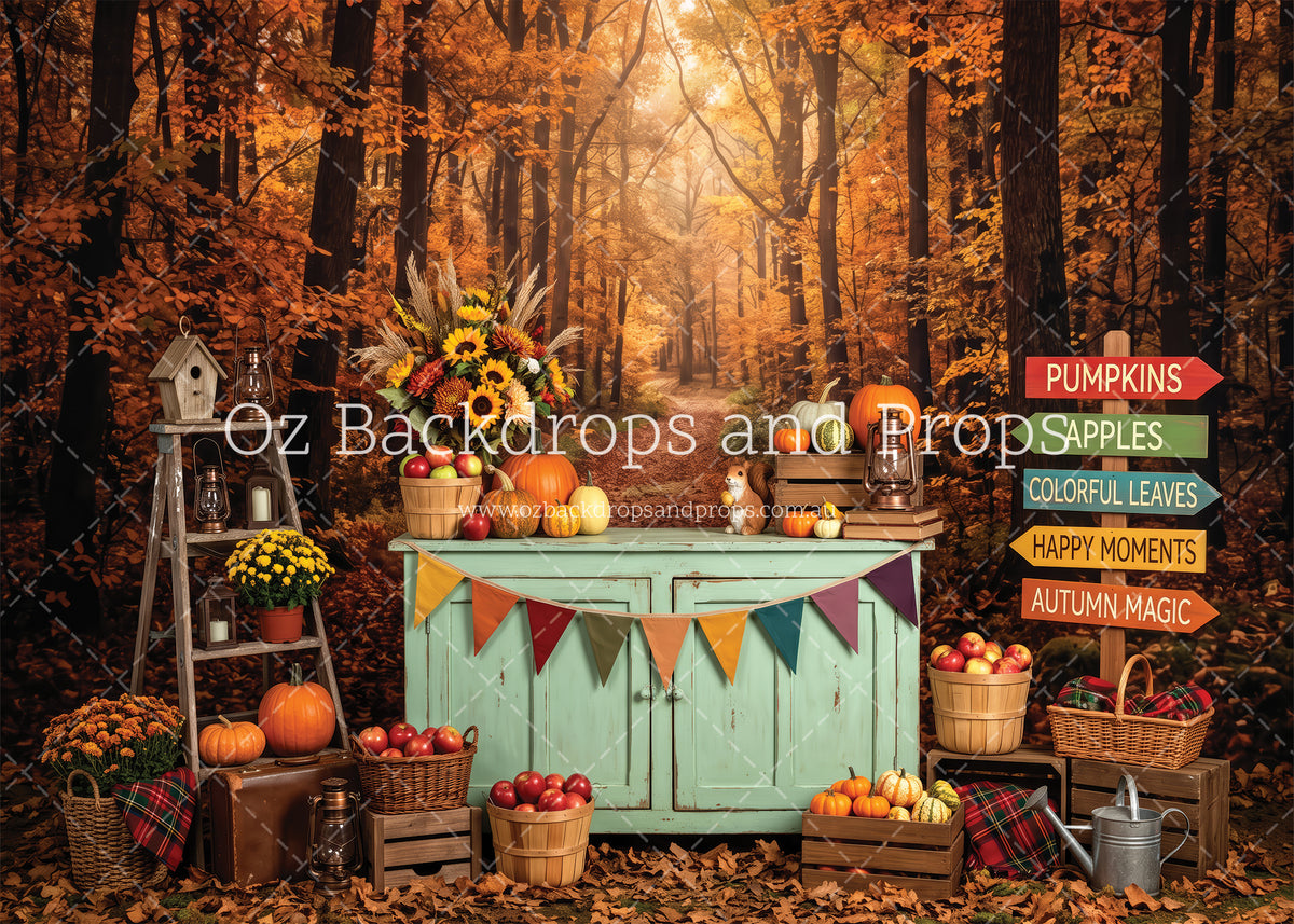 Fall Forest Display