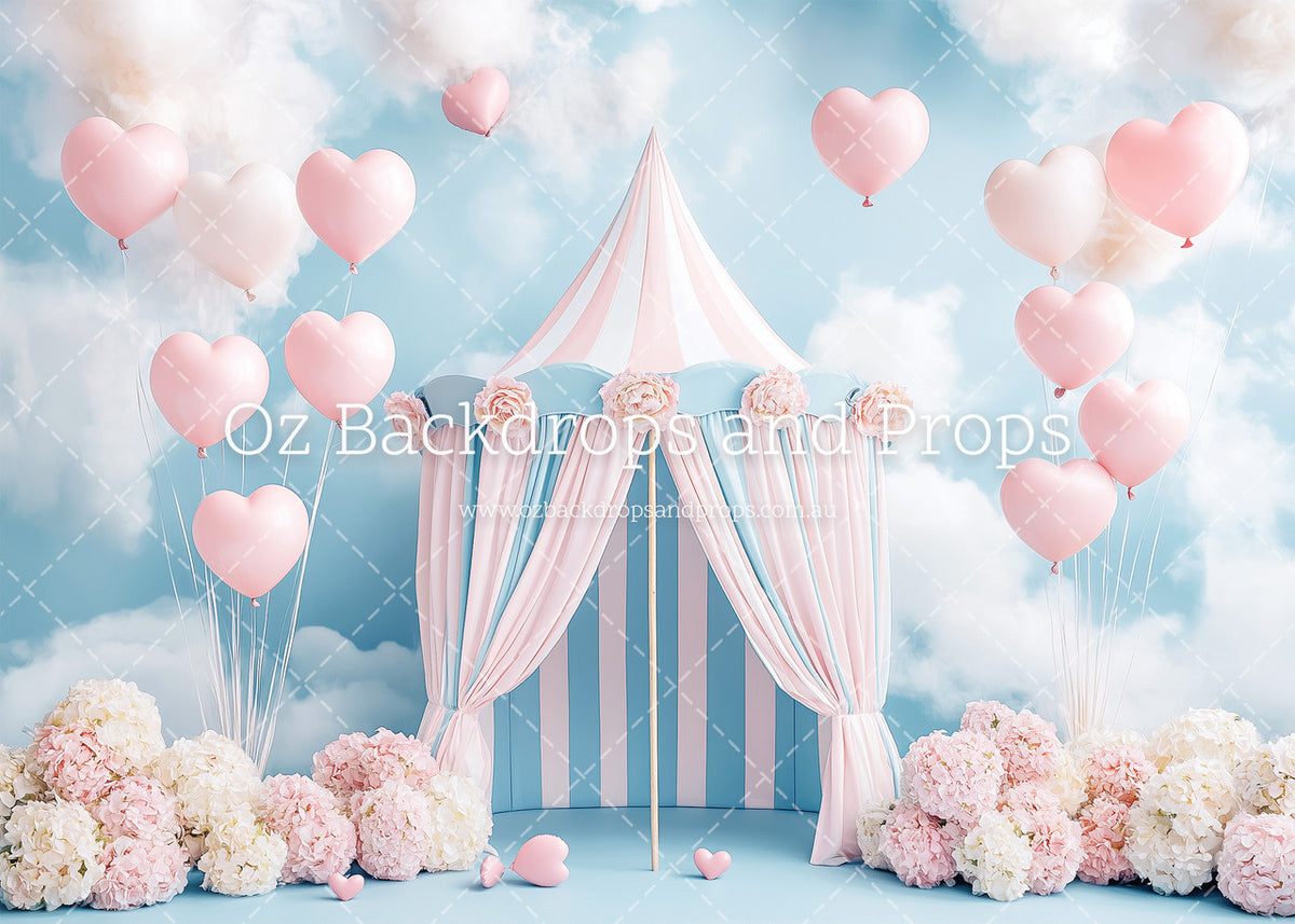 Floral Heart Tent
