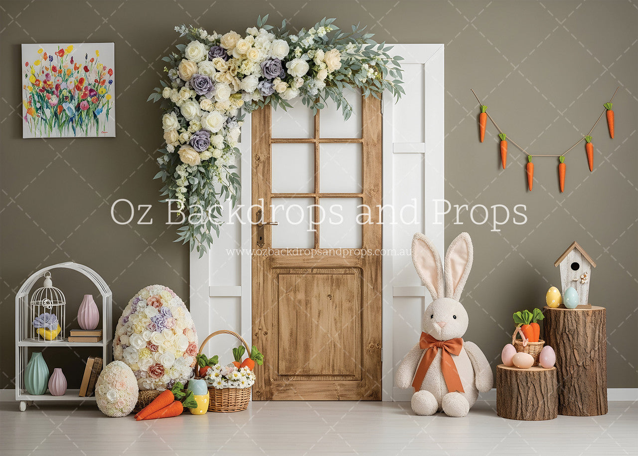 Flower Feature Door
