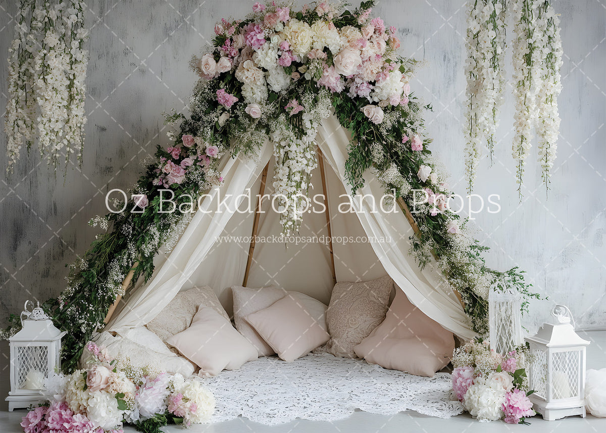 Flower Spa Tent