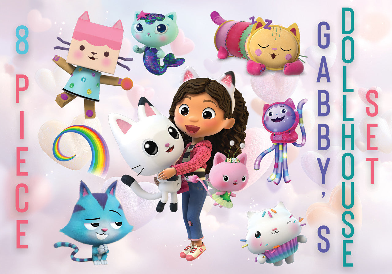 Gabby's Dollhouse Cutout Set (8 Piece)