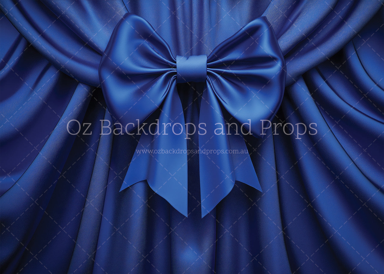 Giant Navy Bow