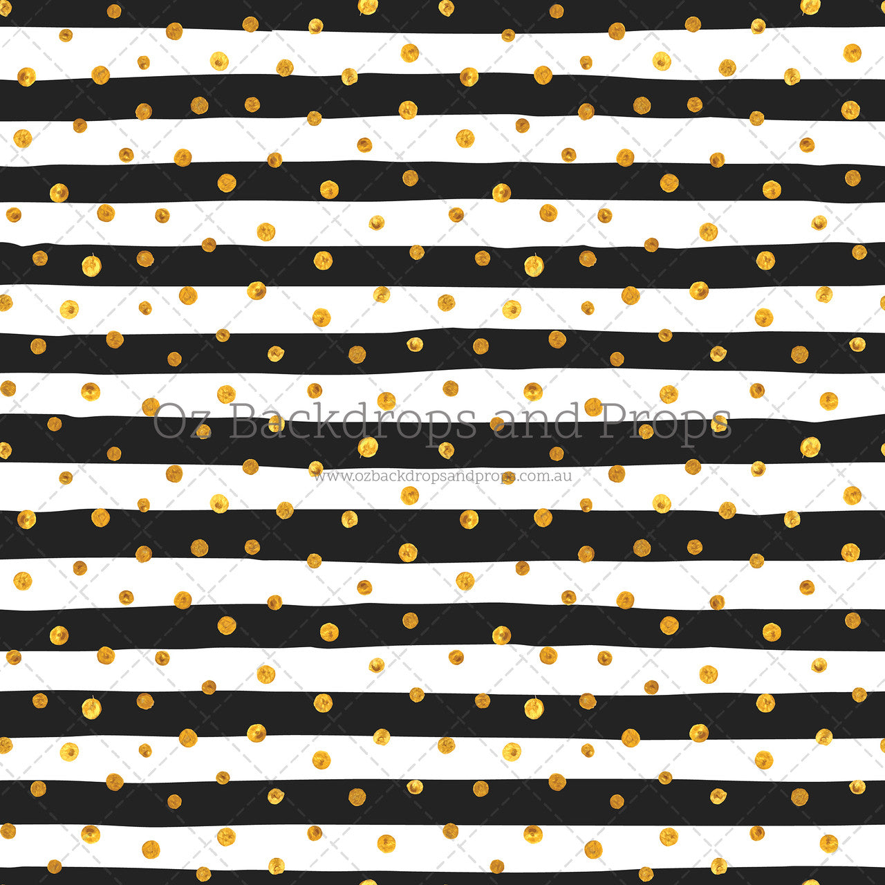 Gold Paint Black Stripes