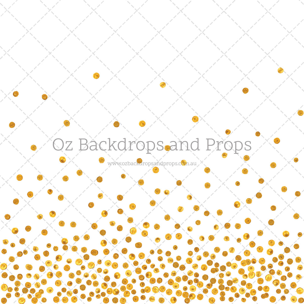 Gold Paint Spots