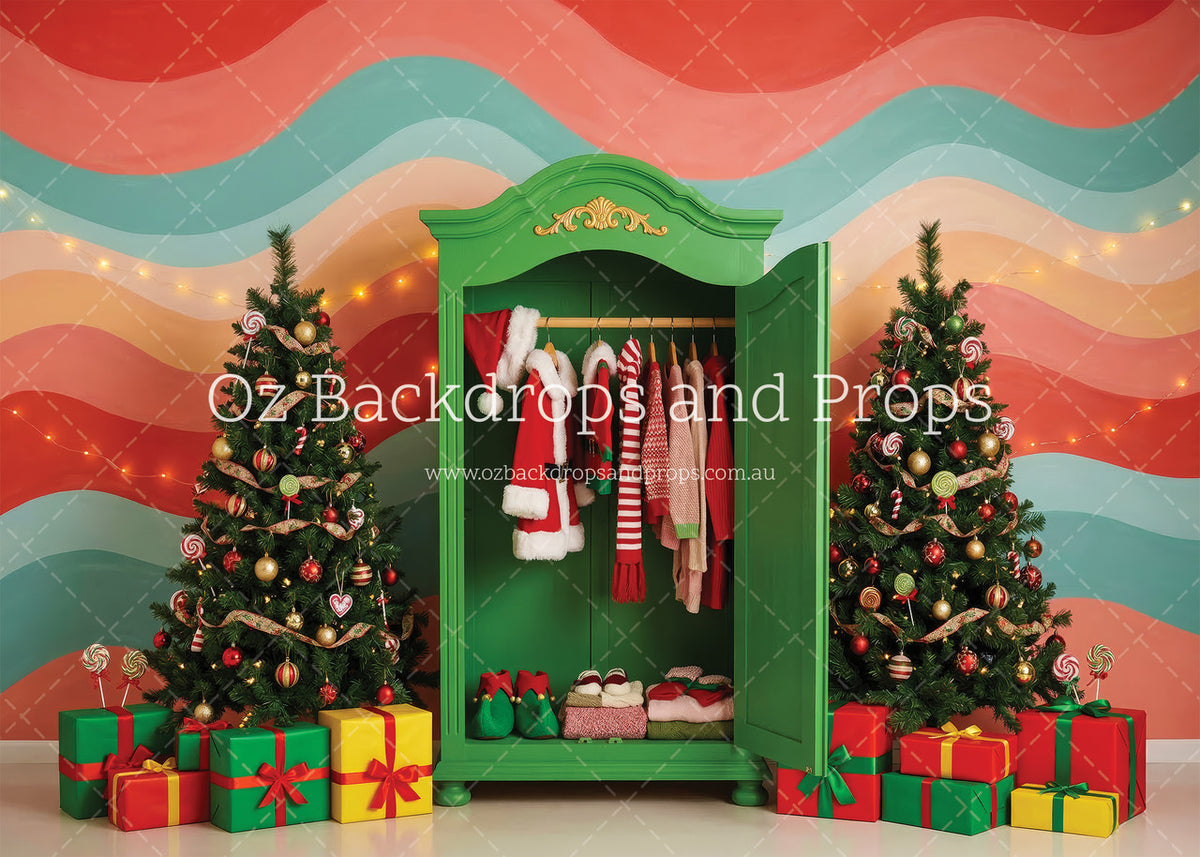 Groovy Christmas Closet