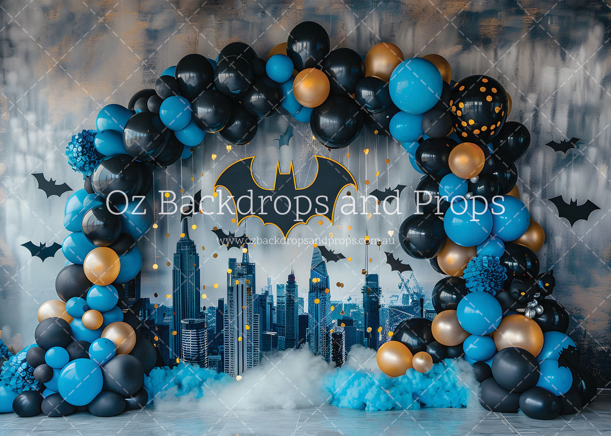 Grungy Batman Balloons
