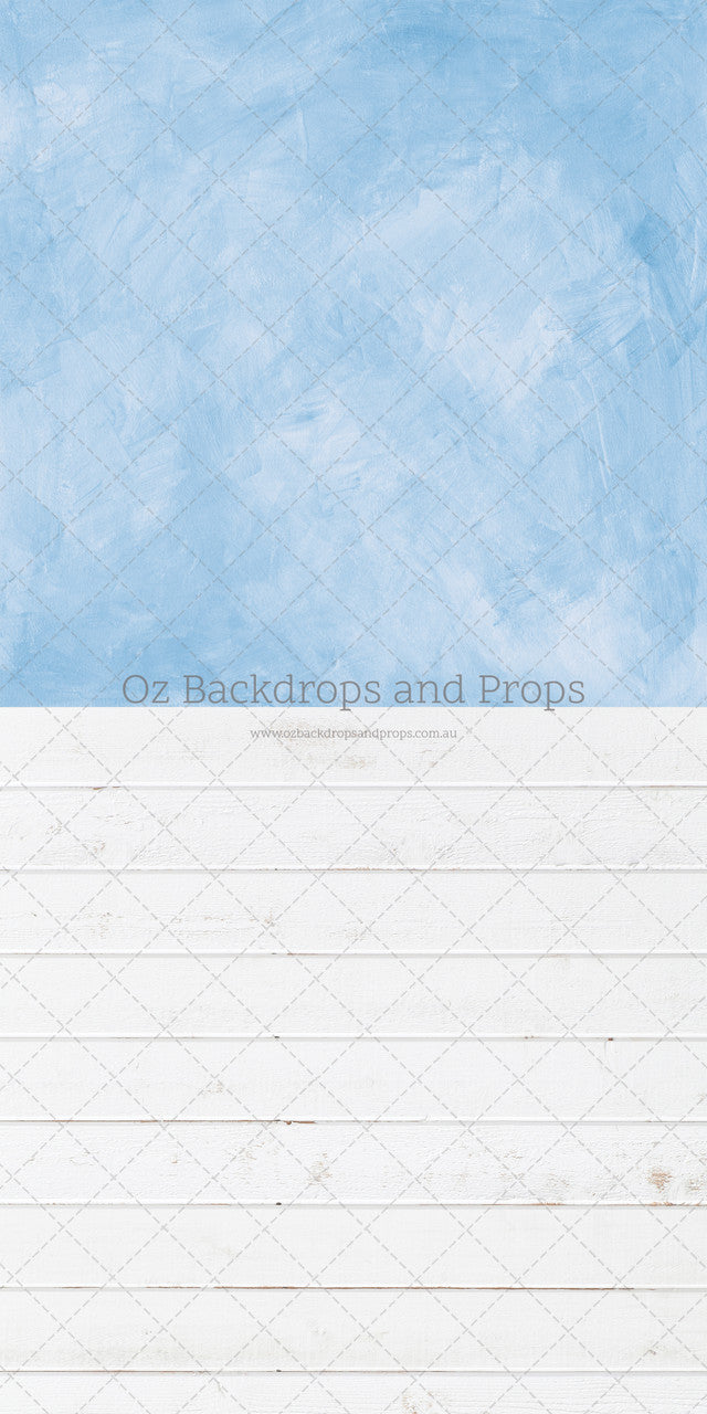 Hazy Blue Texture & Island Planks