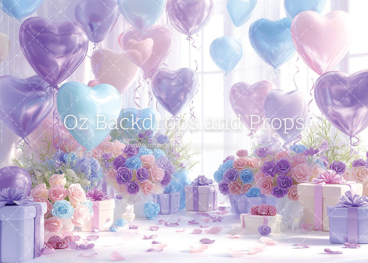 Heart Balloon Party