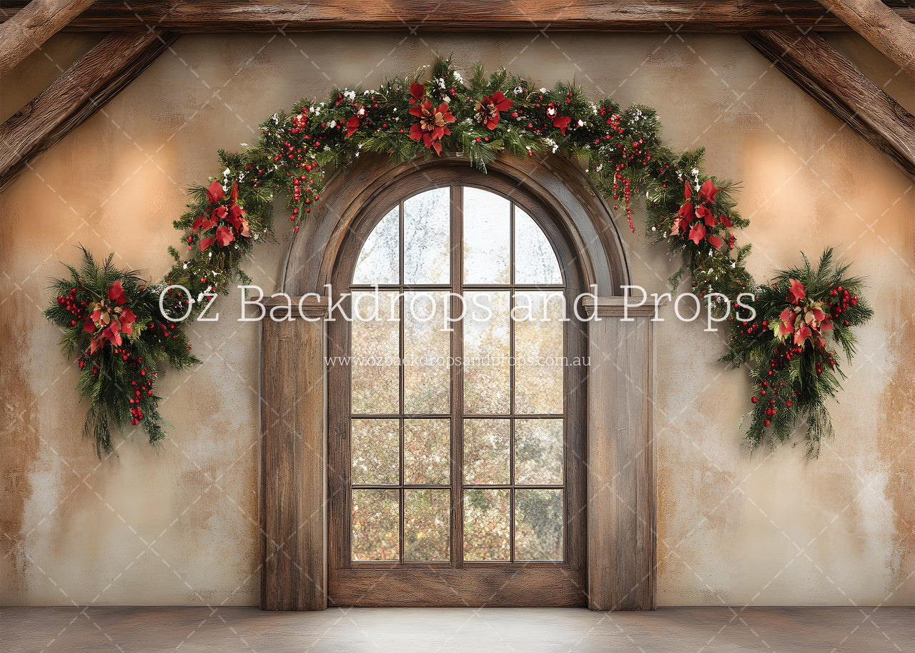 Holly Window Arch