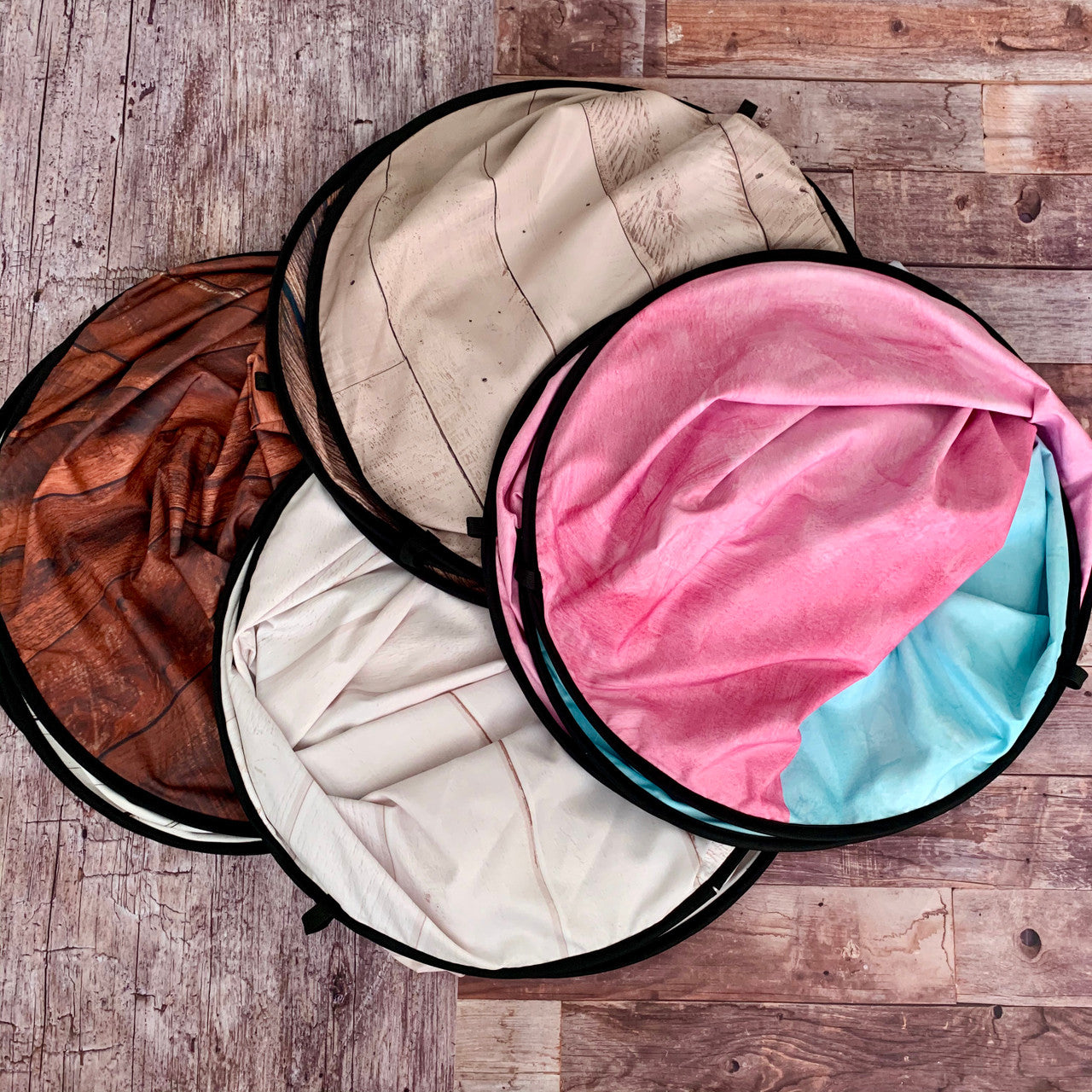 "Pop Up Drops" Reversible Collapsible Backdrops