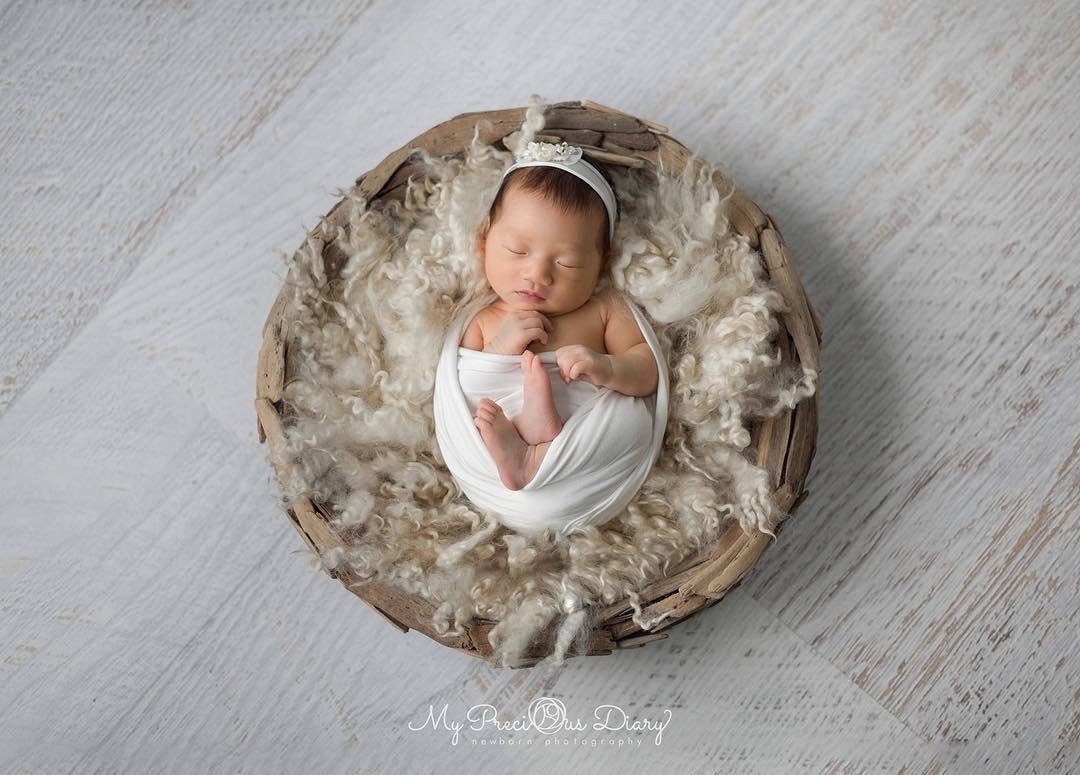 White Textured Wood