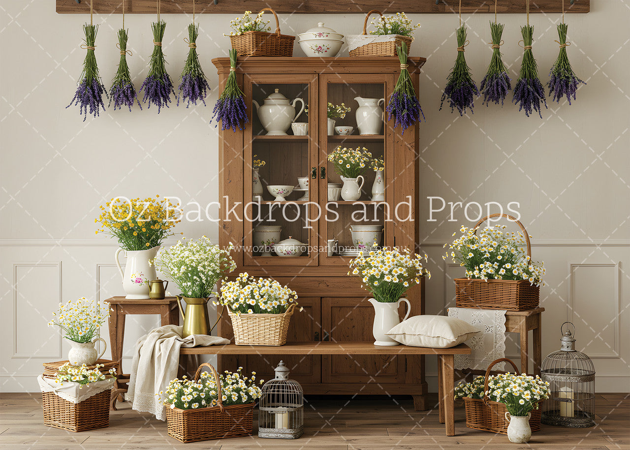 Lavender Country Kitchen