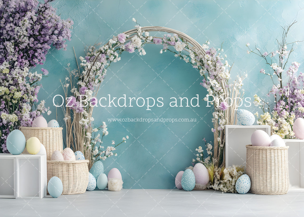 Lavender Easter Arch