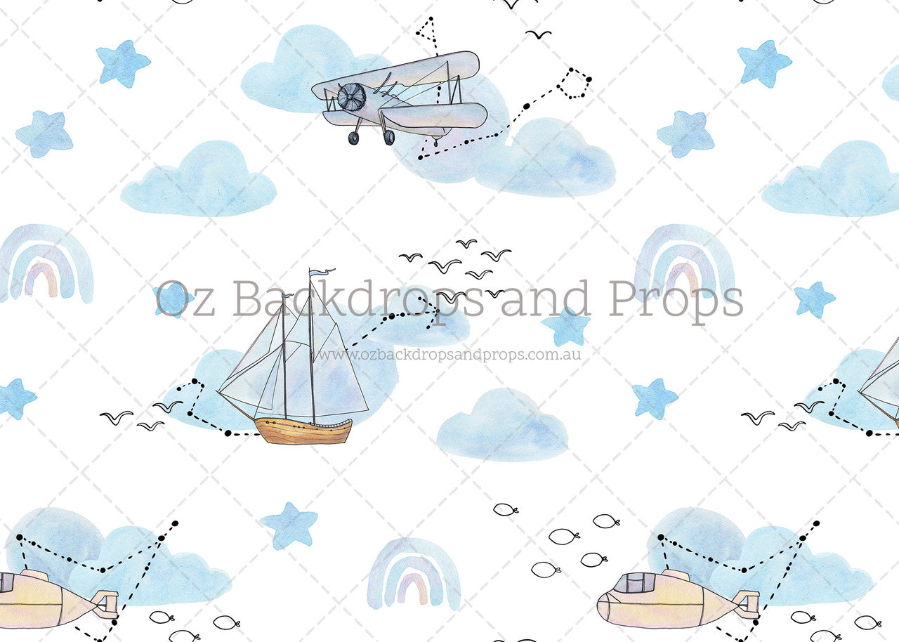 Little Traveller Blue