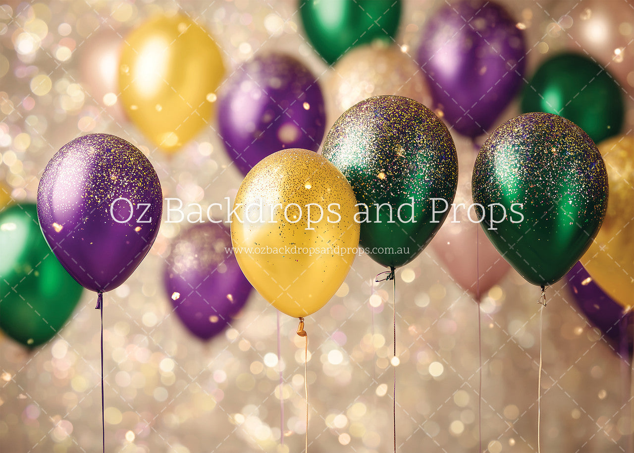 Mardi Gras Balloons