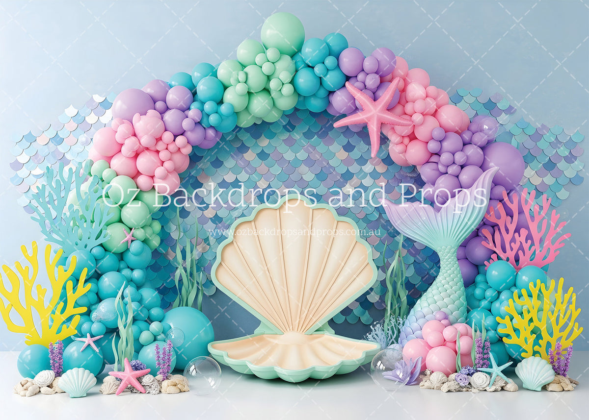 Mermaid Pearl Balloons
