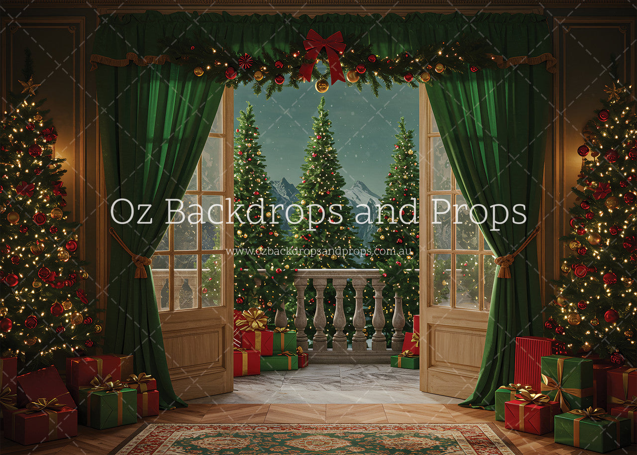 Merry Green Curtains