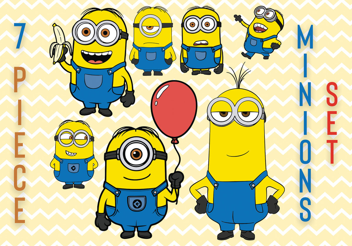 Minions Cutout Set (7 Piece)