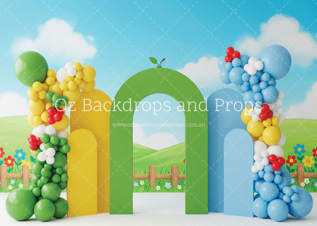 Mountain Balloon Arches