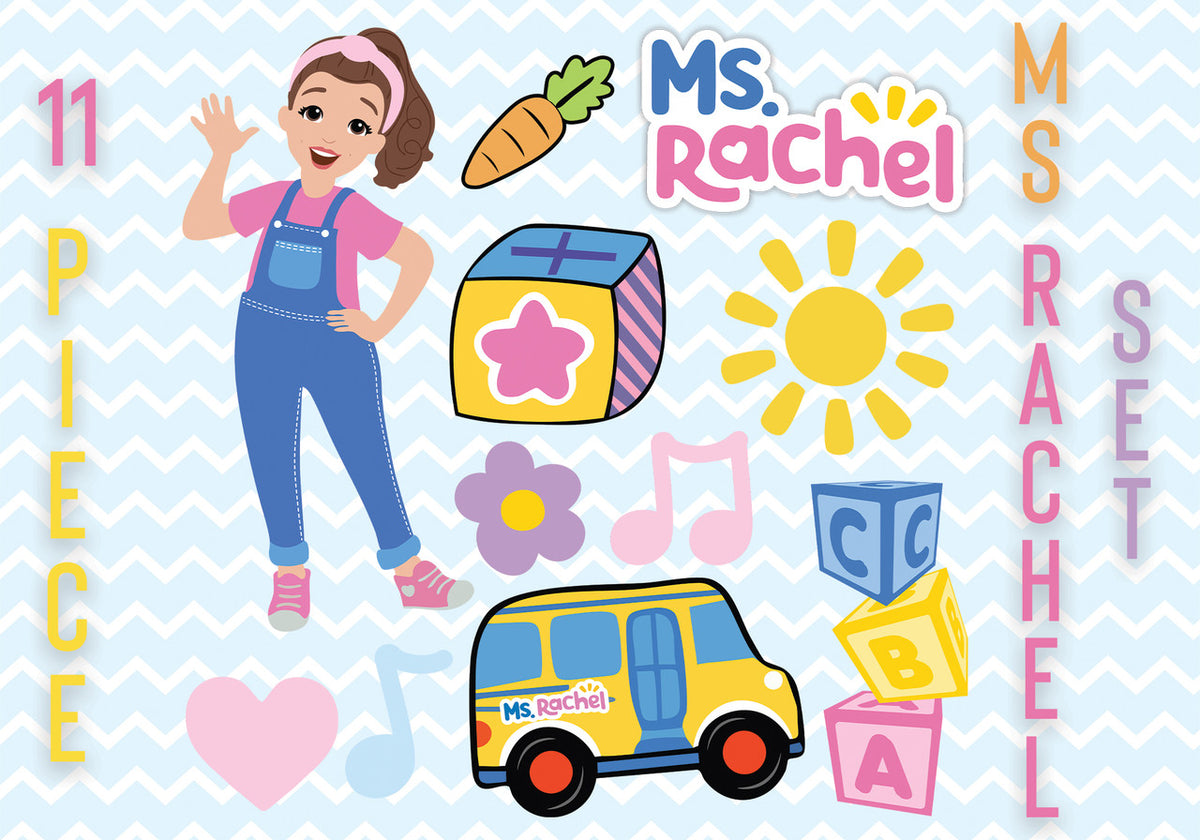 Ms Rachel Cutout Set (11 Piece)