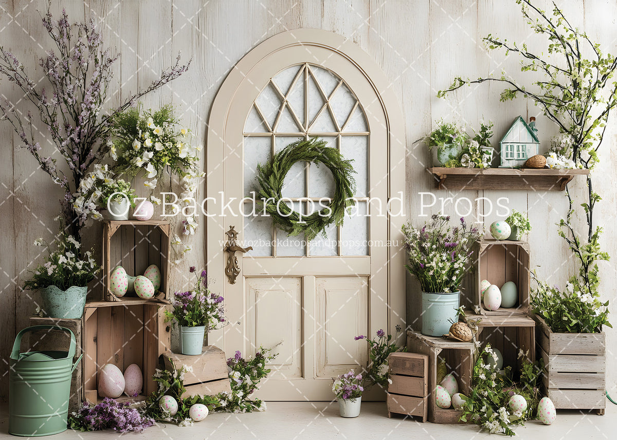 Natural Easter Door