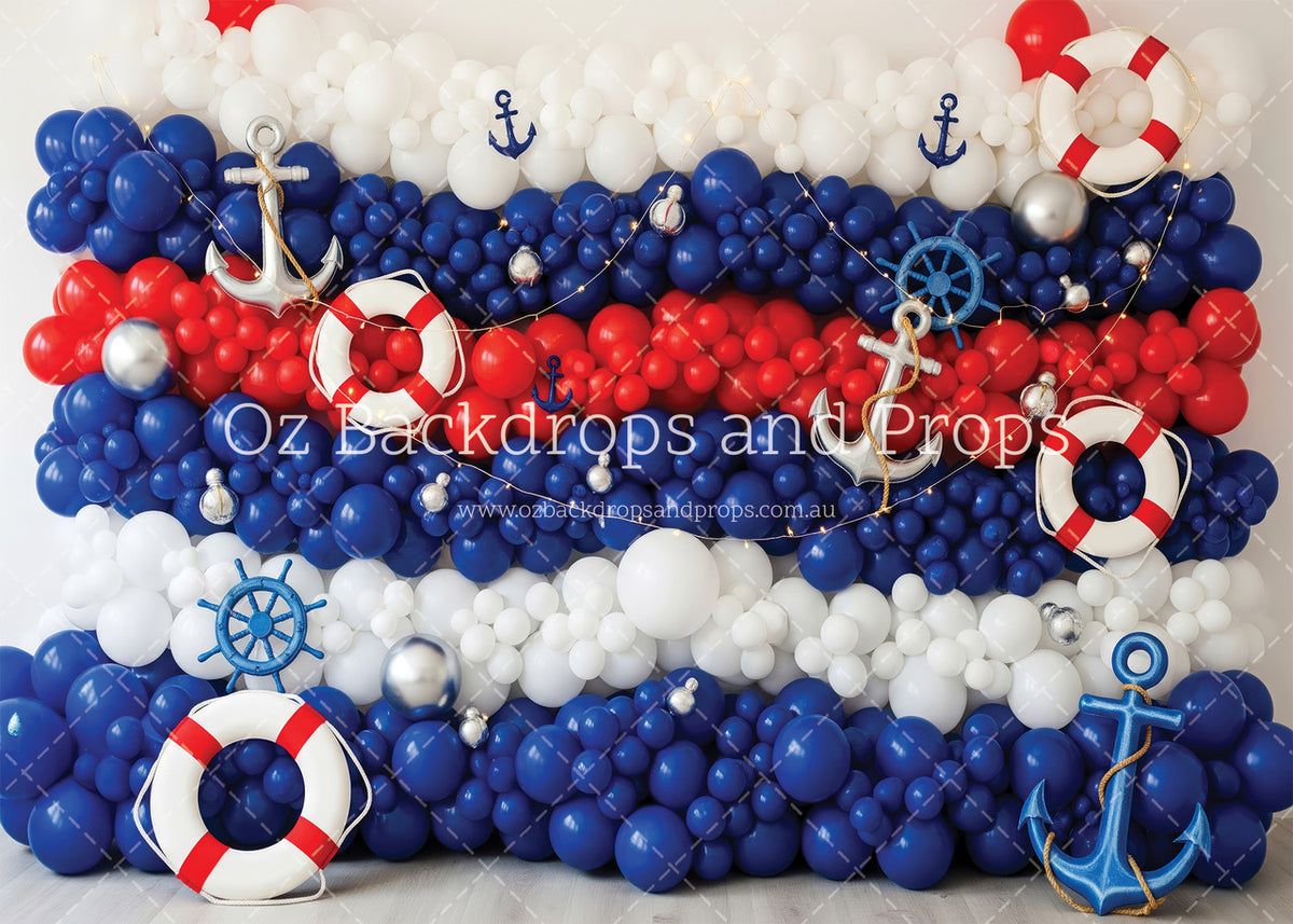 Nautical Balloon Wall