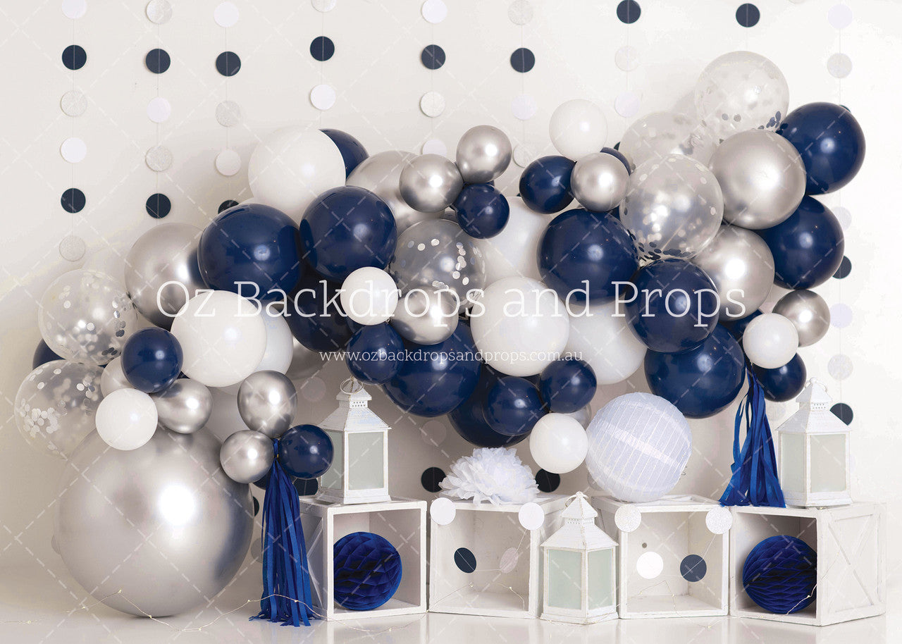 Navy Silver Celebration