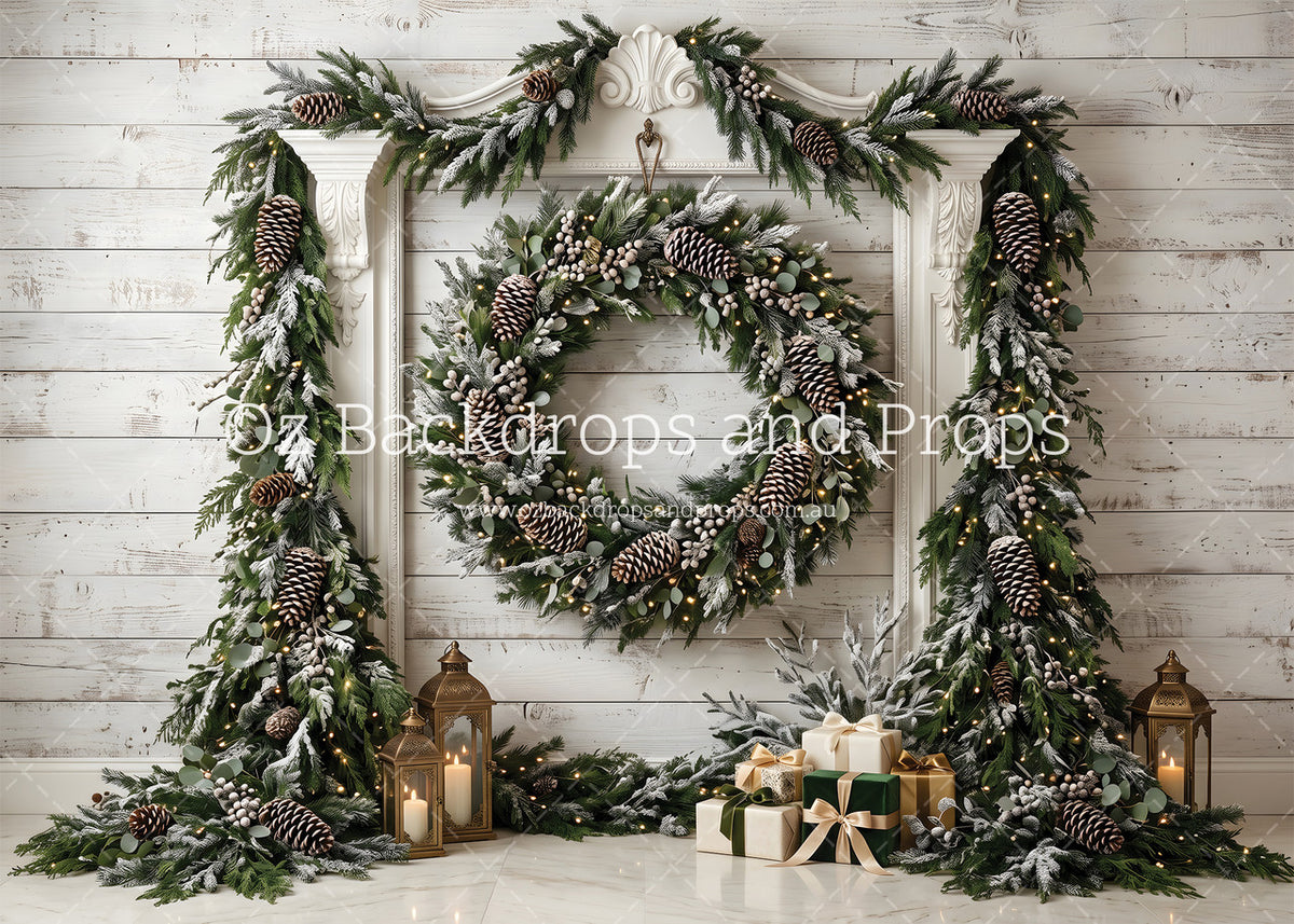 Ornate Pinecone Frame