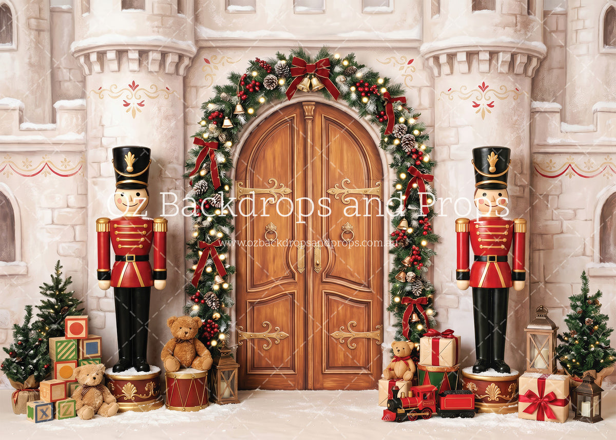 Painted Castle Nutcrackers