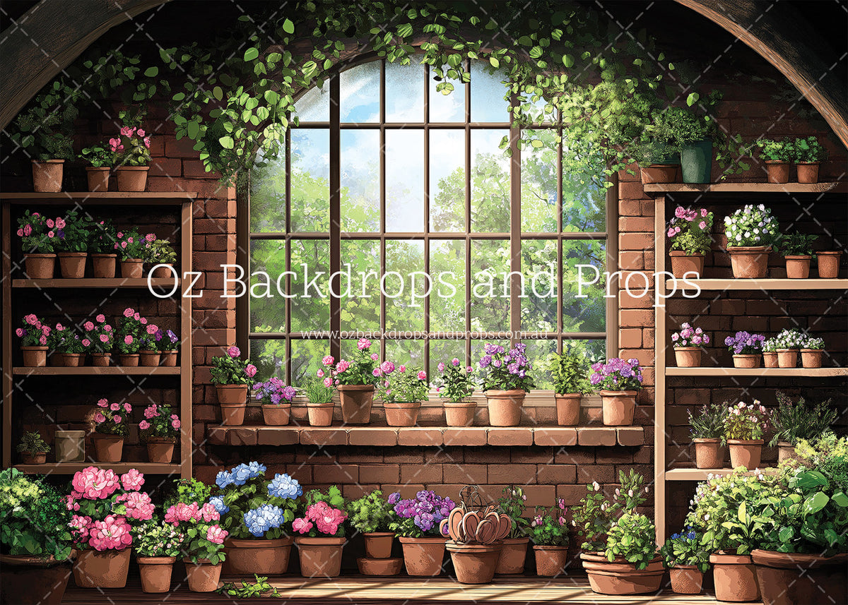 Painted Flower Pots
